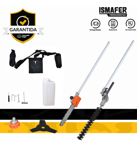 Roçadeira À Gasolina Multifuncional 1,7 Hp 42,7 Cc 2t I. Mac