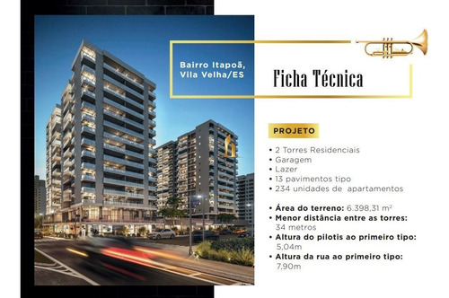 Imagem 4 de 24 de Apartamento Com 4 Quartos Para Comprar No Itapuã Em Vila Velha/es - 21079