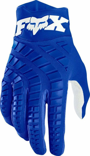 Fox Racing 360 Guantes De Moto Para Hombre, Color Azul Y Peq