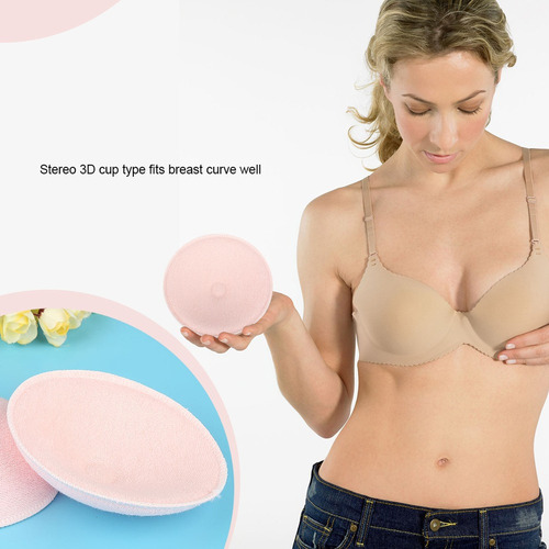 - Almohadilla De Lactancia Reutilizable, 6 Piezas, Lavable,