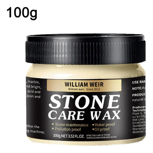 Cera Para Pulir Mármol De 100 G Stone Care Wax Stone Floor