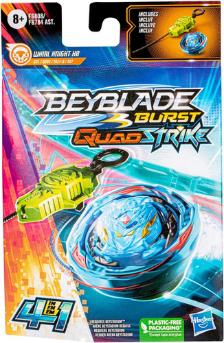 Beyblade Burst Quadstrike Whirl Knight K8 Original Hasbro