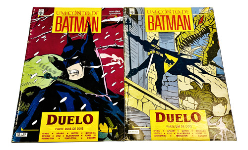 Hq Um Conto De Batman Duelo 1 E 2 Completa Editora Abril (Usado)