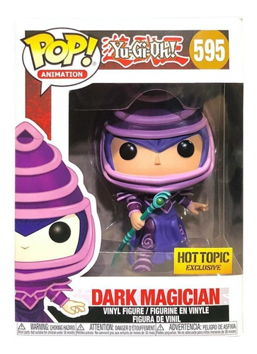 Funko Pop Yu-gi-oh! Dark Magician Hot Topic Exclusive