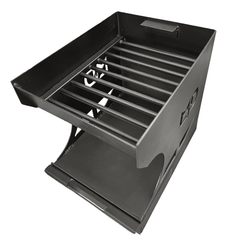 Brasero Para Parrilla Con Cajón Gratinador