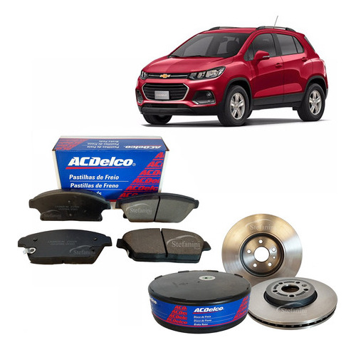 Kit Disco Pastilha Original Tracker 2014 2015 2016 Acdelco