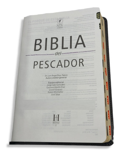 Imagen 5 de 9 de Biblia Del Pescador Ntv Piel Marrón Con Indices