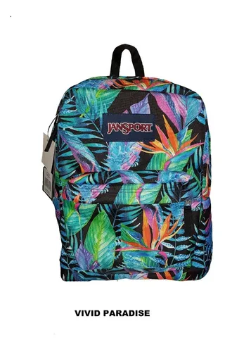 Mochila Jansport Superbreak Vivid Paradise 25 L Original Env o