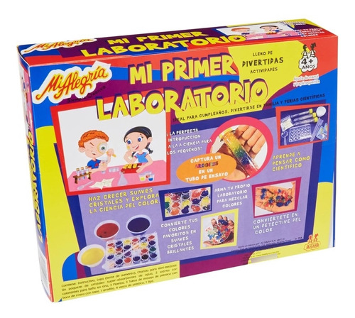 Mi Primer Laboratorio, Juego De Quimica Mi Alegria