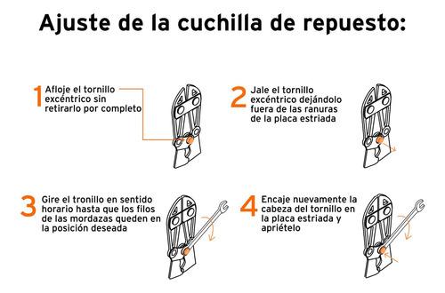 Cortaperno 18p Cuchilla Fabricada En Acero Al Silicio