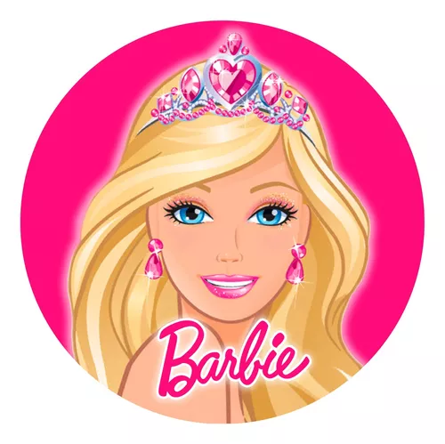 Painel da barbie imprimir