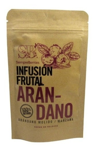 Infusión  Arandano - Manzana
