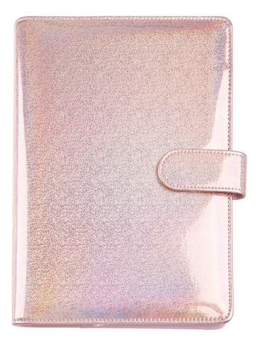 / Funda De Cuaderno Recargable (bk), Encuadernación Con 6