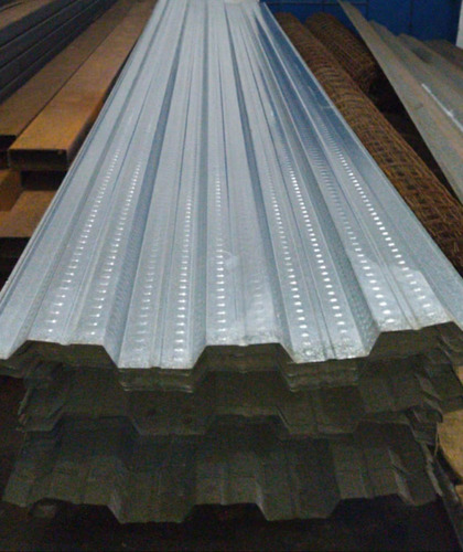 Lamina Losa Acero Galvanizada 1,04mlx6,10mlx0,70mm