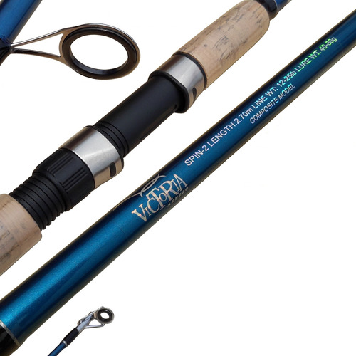 Caña Pesca 2.70 M Composite De 2 Tramos Con Funda