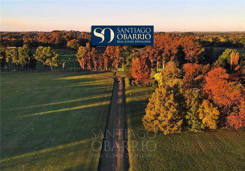 Lote En Venta De 2400m2 En Barrio La Cañada Polo Club De Lujan