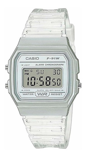 Relógio Casio Feminino Digital Vintage F-91ws-7df