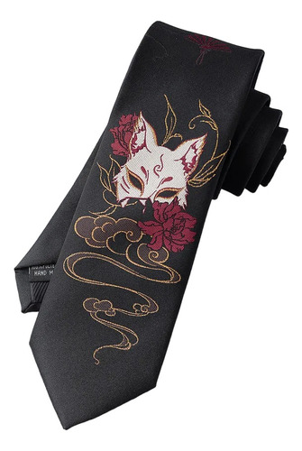 Corbata Zorro Cosplay Jk / Anime Fox Tie Neck 7cm