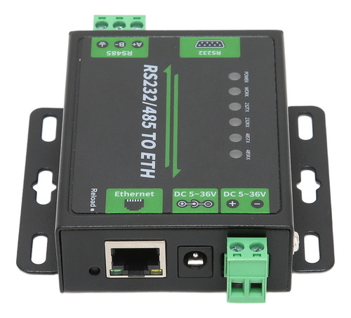 Convertidor Transversor Industrial Rs232/rs485 A Ethernet