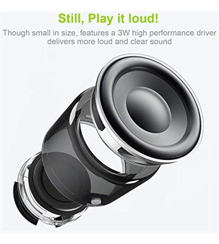 Mini Altavoz Inalámbrico Bluetooth Con Estuche De Viaje Y Ra