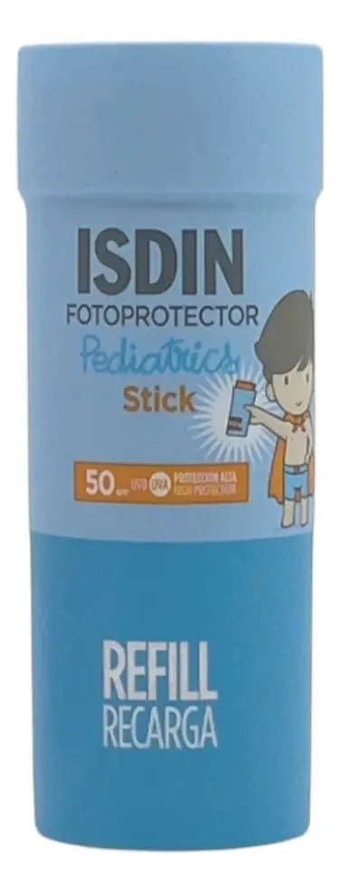 Fotoprotector Solar Stick Pediatrics Fps50 20g Isdin Recarga