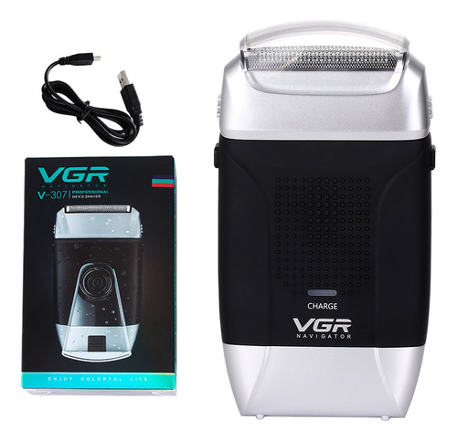Maquina Corta Pelo Rasuradora Shaver Recargable Vgr V-307