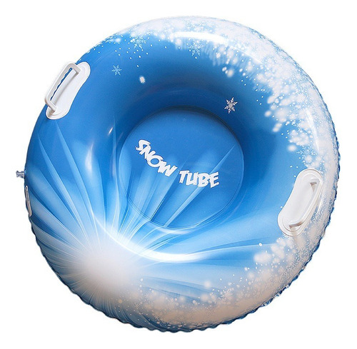 Trineo Tubo Inflable Nieve Esqui 85cm Con Asas Resistentes