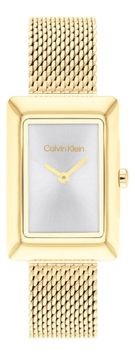Relógio Calvin Klein Feminino Aço Dourado 25200396
