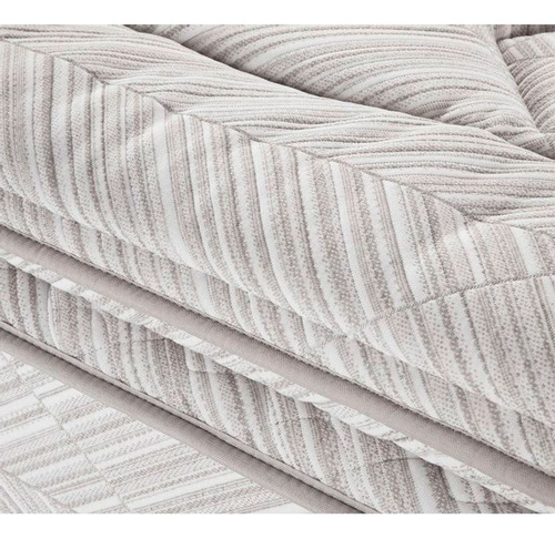Cama Europea Rosen Bock Super King 200 X 200 Cm Color Gris