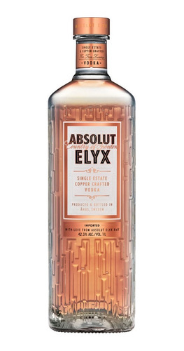 Vodka Absolut Elyx  /bbvinos