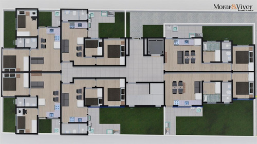 Imagem 11 de 15 de Apartamento Para Venda Em Curitiba, Cajuru, 2 Dormitórios, 1 Banheiro - Ctb1229_1-2001912