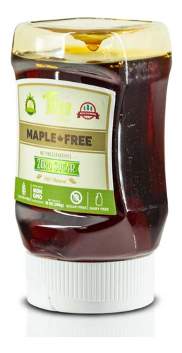 Imagen 6 de 6 de Miel Sabor Maple Mrs Taste Sin Azúcar 0 Calorías 280 G