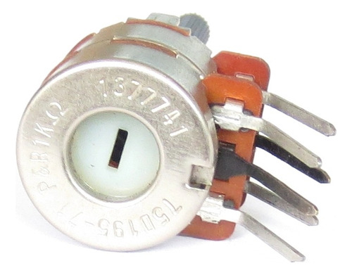 Potenciómetro 1k Ohm Doble P&r Calidad Superior Vintage