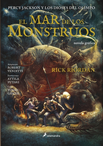 Novela El Mar De Los Monstruos - Rick Riordan