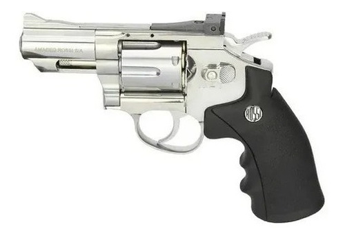 Revolver Pressão Wingun Rossi Niq. 708s 2pol Co2 4,5mm