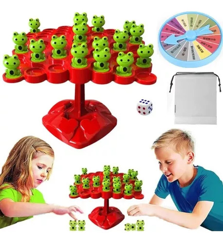 Juguete Educativo Balance Tree Frog Para Niños Pequeños