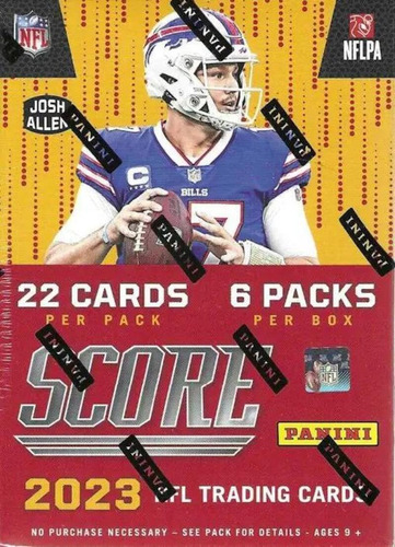 Caja De Cartas Coleccionables Panini Score Football 2023 (13