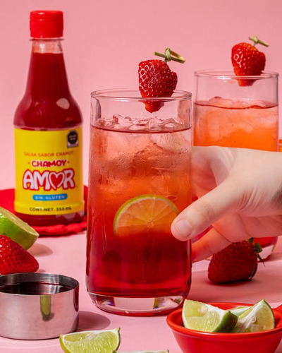 2 Lts Salsa Sabor Chamoy- Amor- Salsas Castillo
