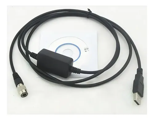Cable de datos USB para Sokkia Topcon Gowin 6pn Total Station, color ...