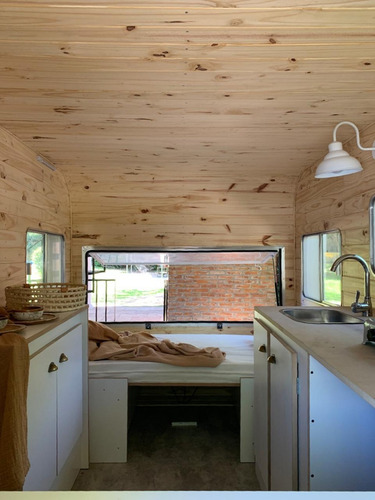 Imagen 11 de 15 de Modelo De Machimbre Medida 3,50 Mts Casa Rodante Amanecer