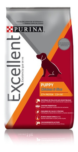 Excellent Puppy Chicken & Rice 17 Kg