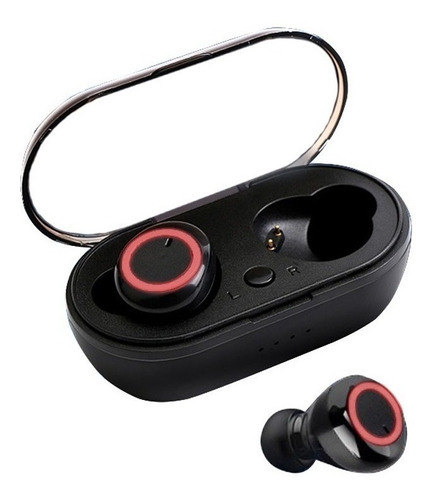 Fone Ouvido Altomex A-w1 Bluetooth 5.0 In-ear Universal Cor Vermelho