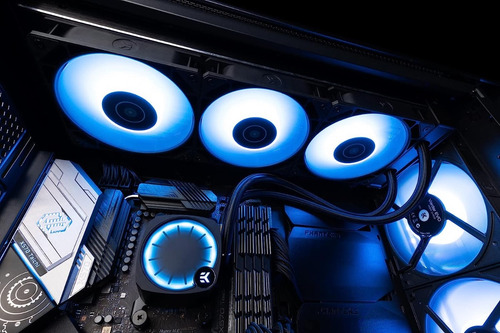 Cpu Water Cooler Ek Nucleus Aio Cr360 Lux D-rgb Lga1700