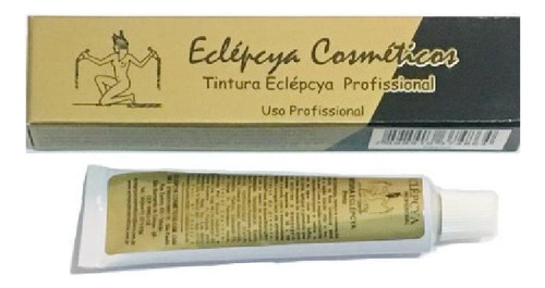 Eclépcya tintura sobrancelhas preta 15gr com diluente 30ml