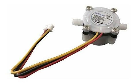 1 4  Sensor Flujo Agua Grado Alimentario Interruptor Hall