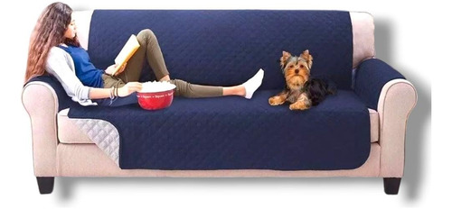 Protector Sofa, Forro, Mueble, Doble Faz 5 Puestos Mascotas