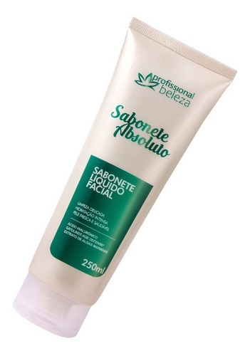 Imagem 1 de 5 de Sabonete Líquido Facial Absoluto Profissional Beleza 250ml
