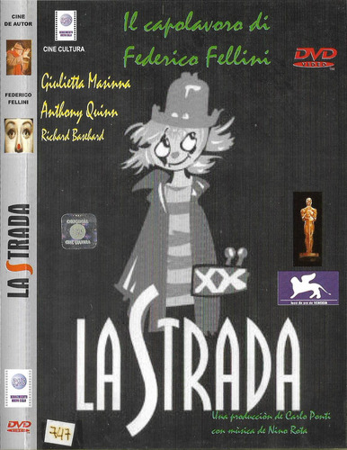 La Strada Dvd Federico Fellini Anthony Quinn Giulieta Masina