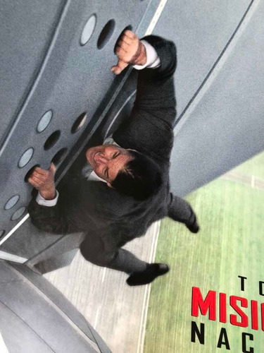 Póster Misión Imposible Nación Secreta Nuevo Rogue Nation (Usado)