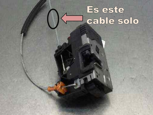 Imagen 4 de 6 de Meriva Cable Comando De Traba Cerradura Delantera Original